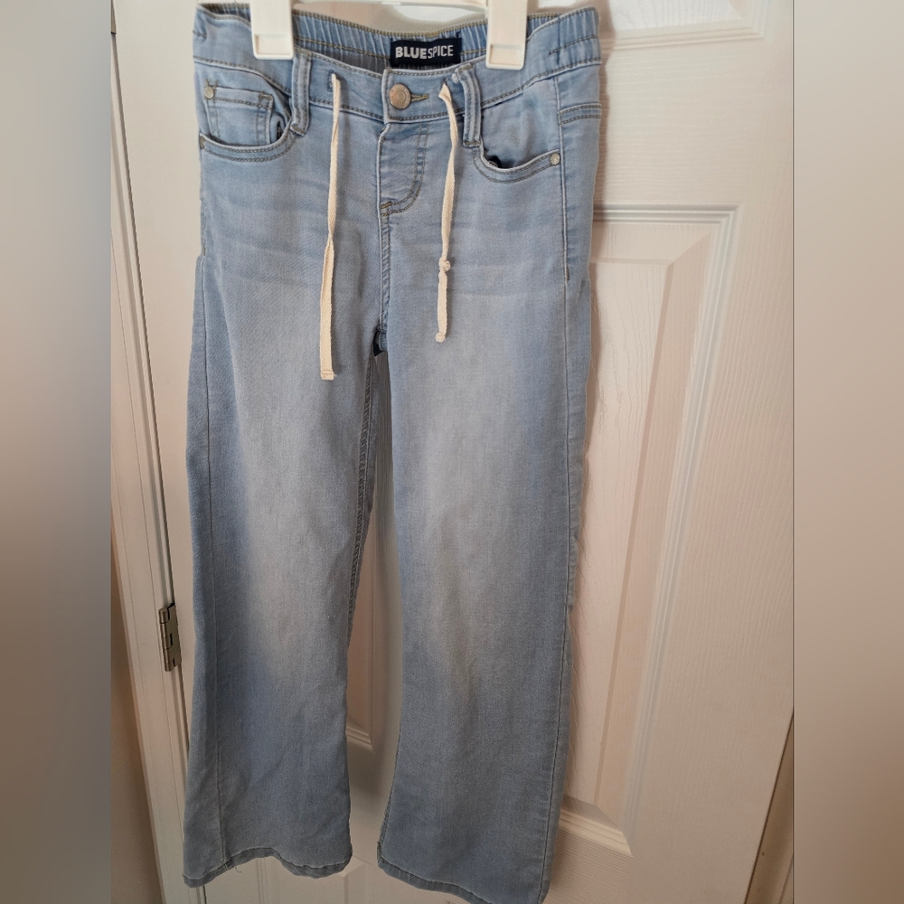 Blue Spice Sky Blue Flare Jeans